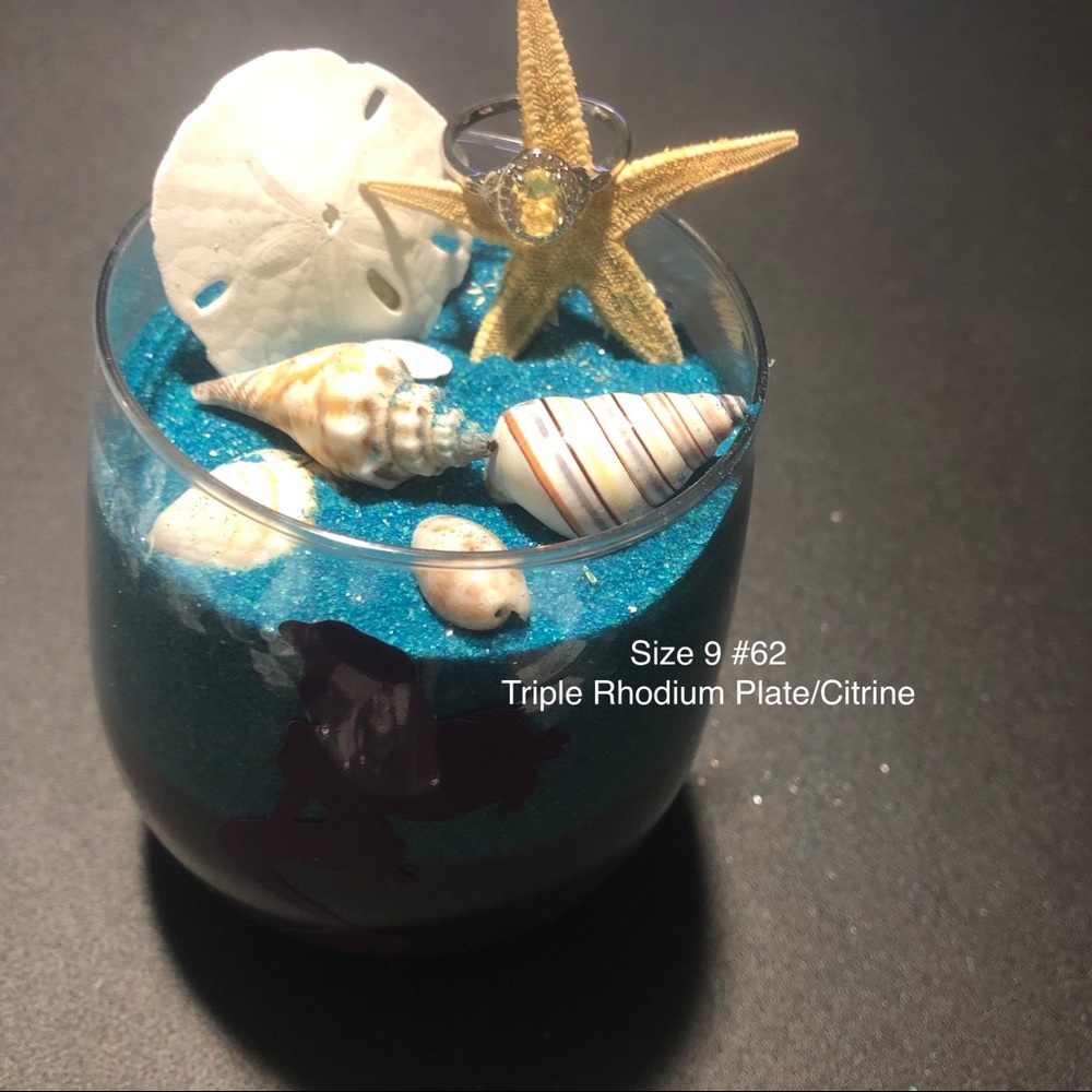 Ring Bomb Party Rhodium Plated Rings, Size 9, $50 each - Picture 6 of 6